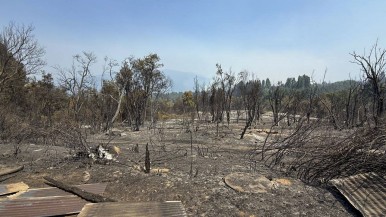 Confirmaron que los incendios en Epuyén y El Bolsón fueron intencionales