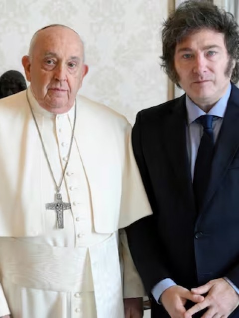 Javier Milei despidió al Papa Francisco: "Fue un honor conocerlo en su bondad y sabiduría"